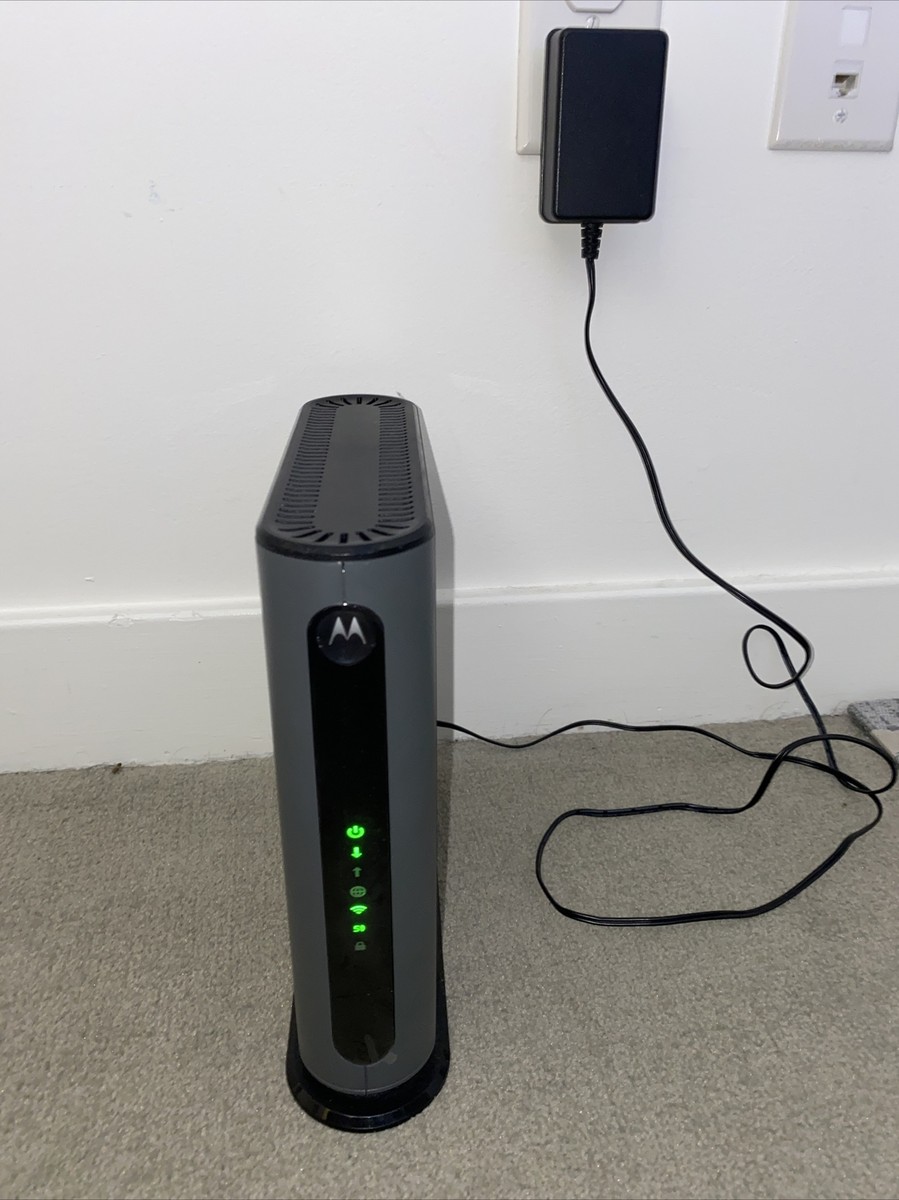 Motorola MG7550 16X4 Cable Modem Plus AC1900 WiFi Router W/ AC