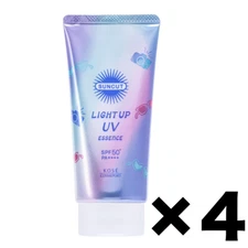 SUNCUT Light Up UV Essence Non Color 4Pack Set Sunscreen 80g SPF50+ PA++++ Kose