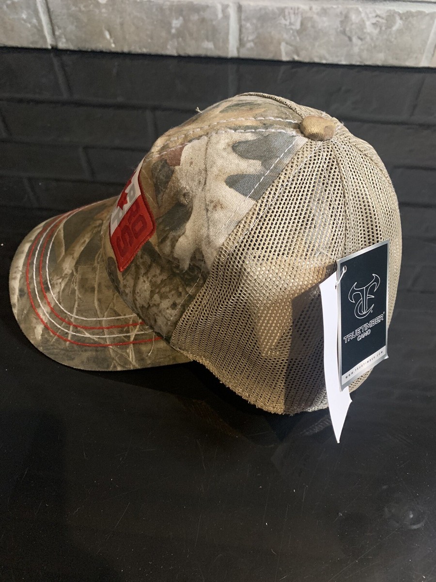 Bass Pro Shops Hat Mens Camo Snapback Camouflage Trucker Cap