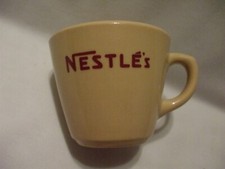 Vintage Nestles Coffee Cup Mug Inca Ware Stoneware Shenango China New Castle PA