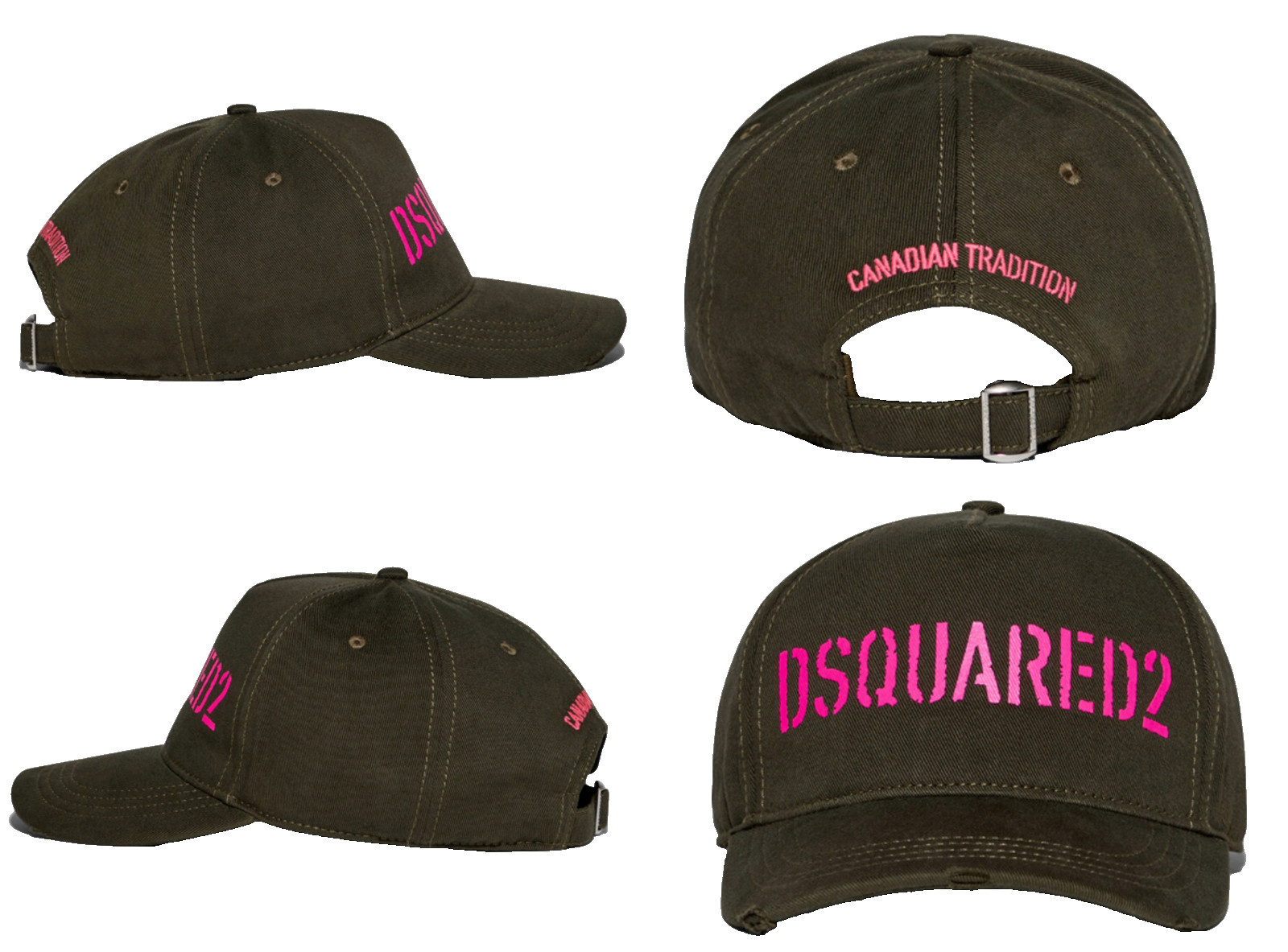 Dsquared2 DSQ2 Logo Baseball Cap Hat Bnwt