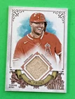 2021  TOPPS Allen & Ginter . MIKE TROUT  . BAT  RELIC  CARD . ANGELS SUPER STAR