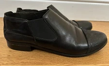 Mitica Fine Italian Leather Women’s Slip On Size 37/6.5 US Textured Smooth