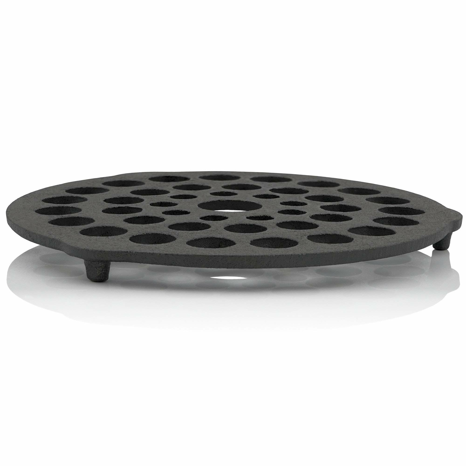 BBQ-Toro Inserto per Dutch Oven I Ø 20 cm 3 Gambe, Padella, griglia impilabile i