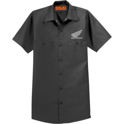 HONDAオフロードシャツ Honda Apparel Honda Work Shirt - Charcoal | 2XL | eBay