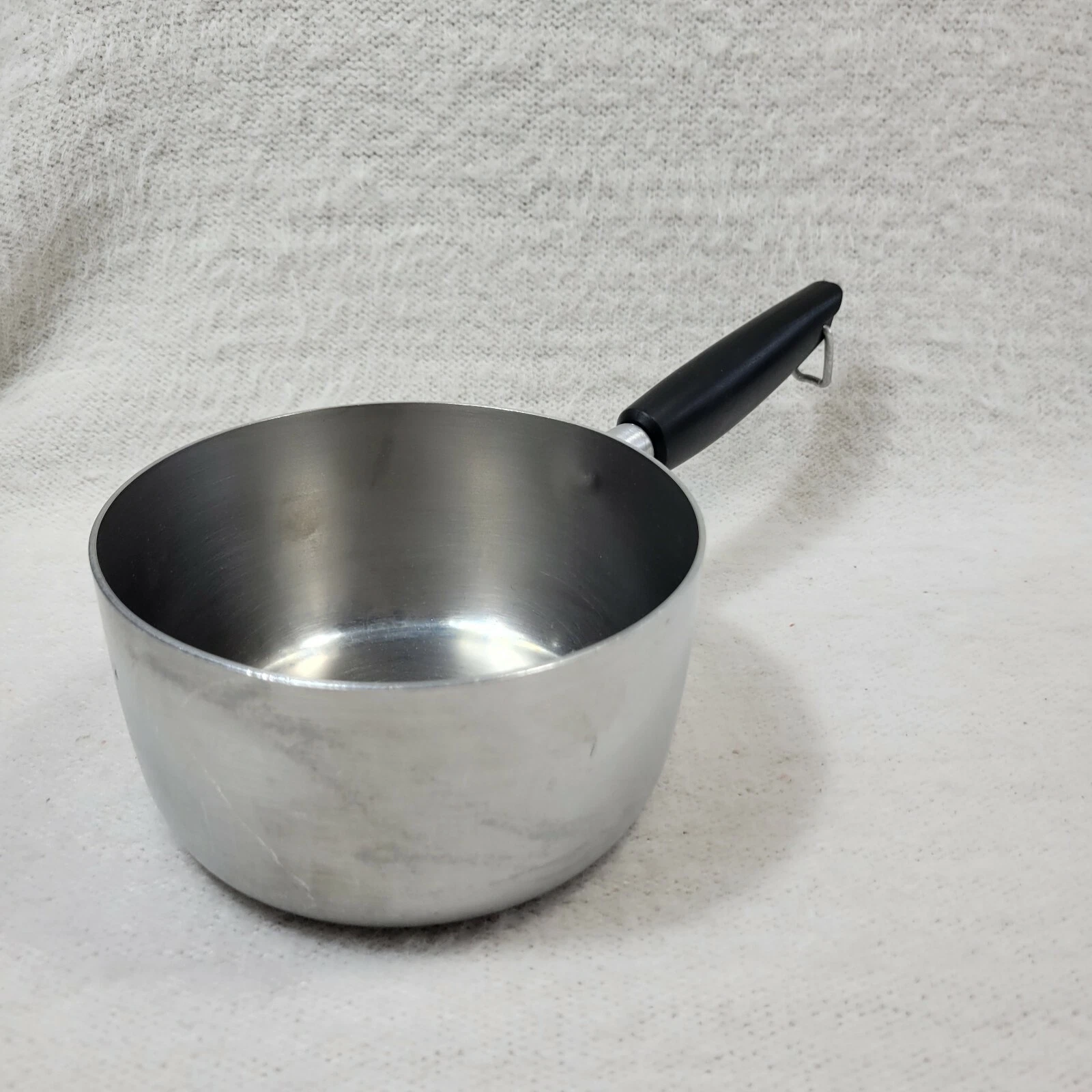 Vintage 1801 Revere 1 Quart Saucepan Aluminum Clad Stainless Steel No Lid