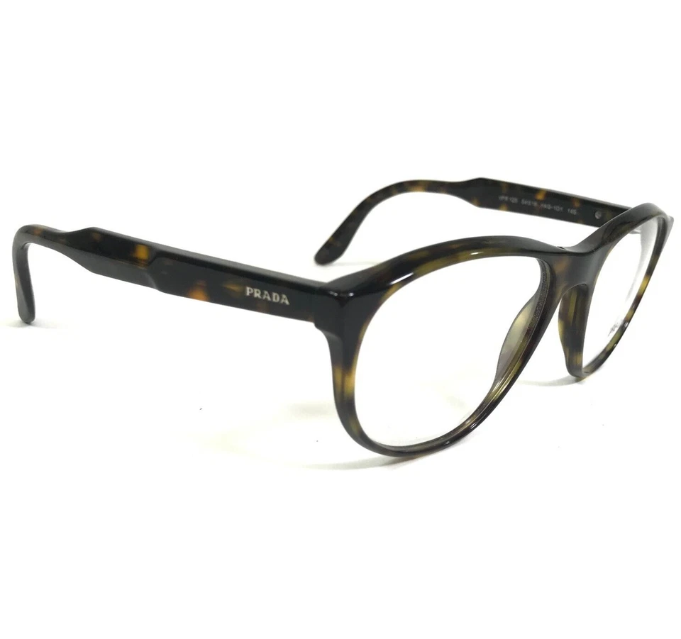Monturas de gafas Prada VPR 12S HAQ-1O1 borde completo cuadrado tortuga 54-18-145 Foto 2 de 4