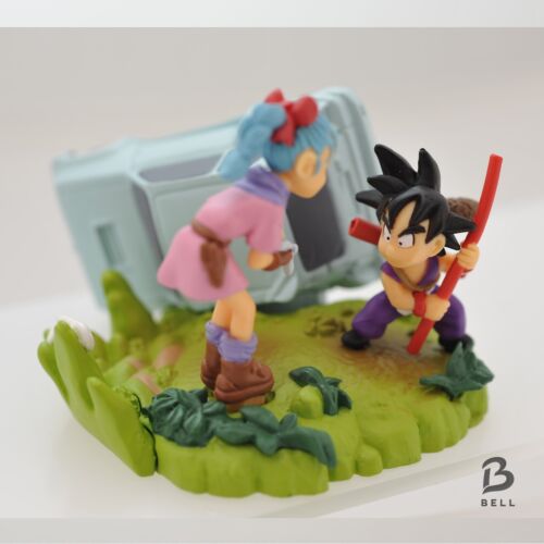 Dragon Ball Z Bulma Goku Colección Cápsula Figura Juguete MegaHouse Japón Anime - Imagen 3 de 14