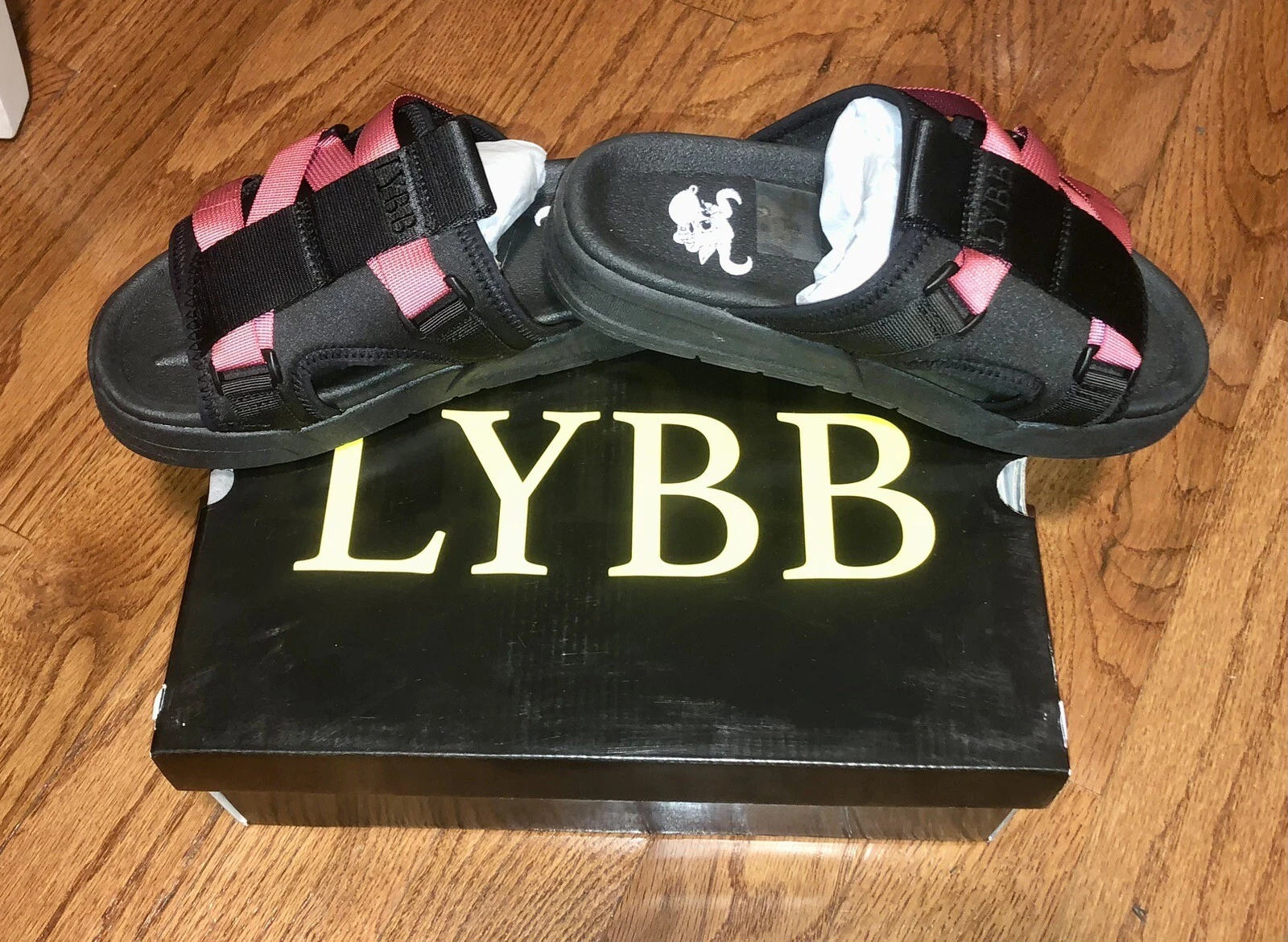 Last Year Being Broke LYBB Verseone Sandals Mens (Size 7)ASAP Twelvyy *New*