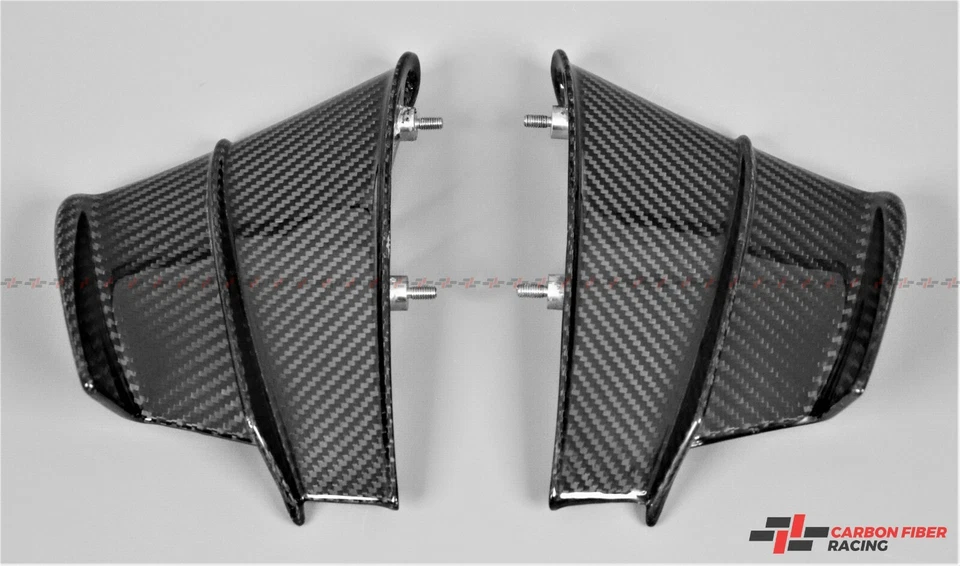 Ducati Panigale V4R 2020-2021, V4S ala laterales - 100 % fibra de carbono Foto 3 de 4