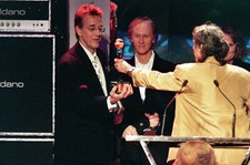 Ray Manzarek, Robby Krieger & John Densmore of The Doors, indu 1993 Old Photo 1