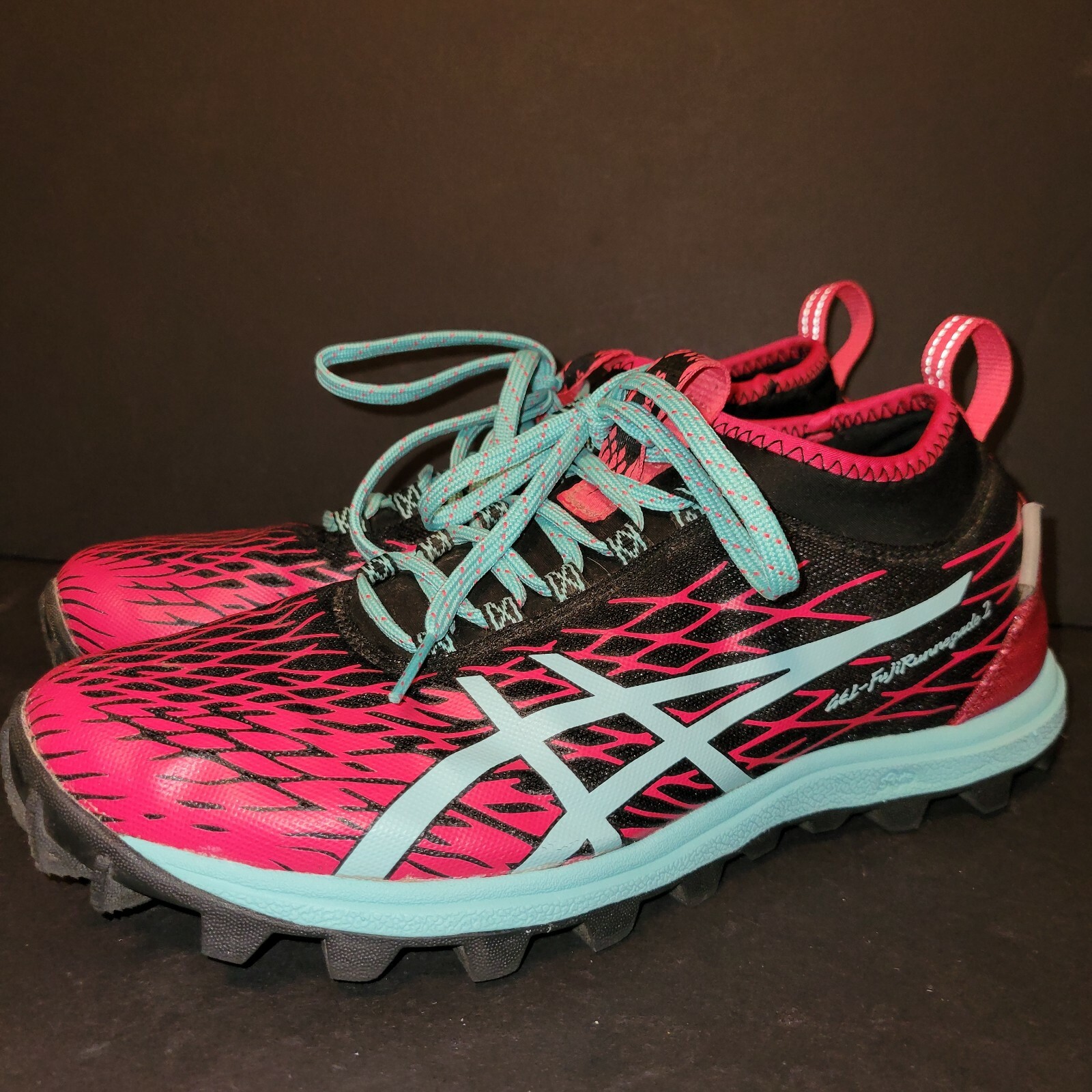 Asics Gel-Fuji Runnegade 2 Women's Size 8 Athletic Trail Running Shoes T683N |