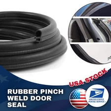 20FT Universal UShape Rubber Car Door Seal Strip Hollow Edge Guard Weather strip