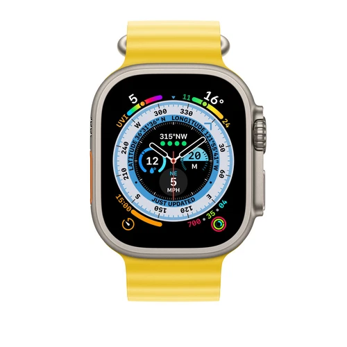Offizielles authentisches Apple Watch Ultra Ocean Armband 49 mm/45 mm/44 mm offene Box - Bild 7 von 28