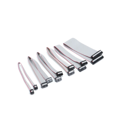 IDC Header Jumper Connector, 2.54mm Pitch, 2 Row, 30cm Flat Ribbon Cable, Female