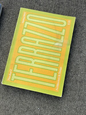 TERRAZZO Number 1 Fall 1988 【公式通販】