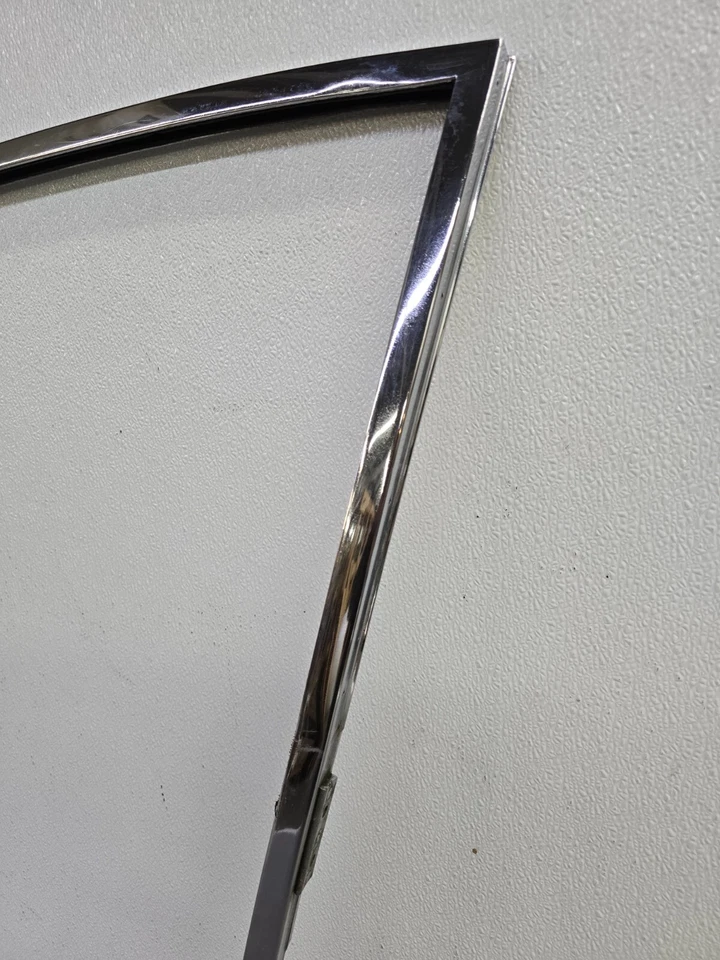 BONITO MARCO VENTANA CROMADO PUERTA CONDUCTOR PORSCHE 911 912 ORIGINAL USADO 1966-67 #1 Foto 4 de 4