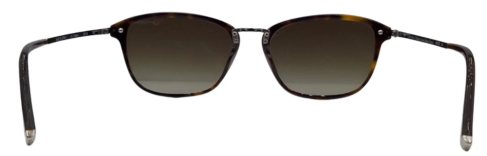 Calvin Klein CK7102 Brown Oval Titanium Sunglasses Japan W/ NEW LENSES! - Image 3 of 4