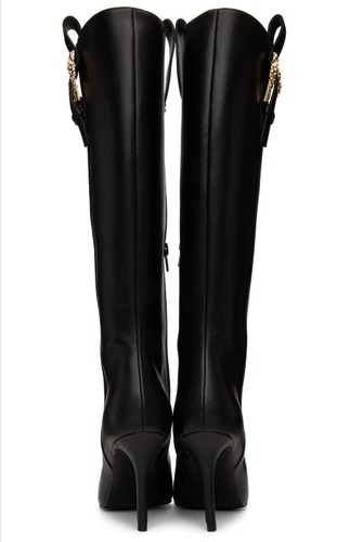 Stivali Versace Jeans Scarlett Stivali Alti Stivali Col Tacco - Imagen 4 de 4