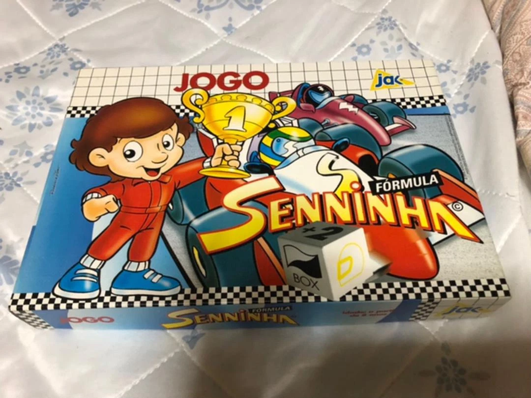 Jogo de Tabuleiro Acelera Senninha - sennashop