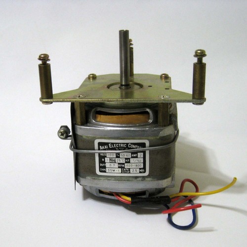 AKAI ® 4000DS 4000 DS Open Reel Tape Deck PART - OEM - Main Motor SSM-1 50-60 Hz
