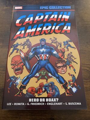Captain America Epic Collection Vol 4 Hero Or Hoax? Kirby Romita Complete
