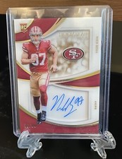2019 Panini Immaculate Nick Bosa RC Shadow Box Auto /99