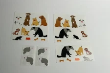 Vintage Mrs Grossman’s 80’s 90’s Puppy Dog Sticker Sheet Stickers Set