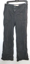 J. Crew Pants Womens 8 Gray Weathered Chinos Pants to Capris 100% Cotton Hiking