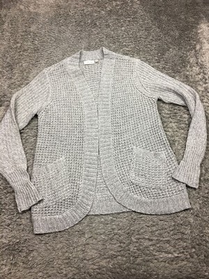 RD Style Cardigan Sweater Womens Size Large Knit Open Front