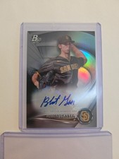 2022 Bowman Platinum Top Prospect Auto Robert Gasser