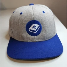 The Classics by Yupoong Baseball Cap Hat Embroidered Logo Social Bluebook