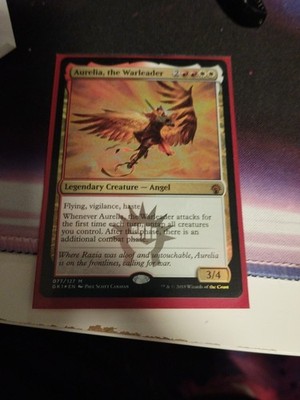Aurelia, the Warleader Guilds of Ravnica: Guild Kits Foil Mtg 