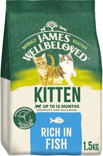 Hypoallergenic Dry Cat Food for Kitten Fish .5 Kg 5.03 per kilo