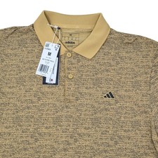 Adidas Go-To PRT Golf Polo Shirt Men's M Oat Short Sleeve Performance