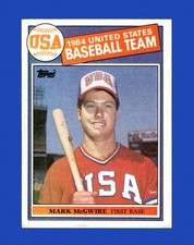 1985 Topps Set-Break #401 Mark Mcgwire VG-VGEX *GMCARDS*