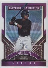 2015 Panini Elite Extra Edition Status Purple Die-Cut /150 Jalen Miller #96 0c2