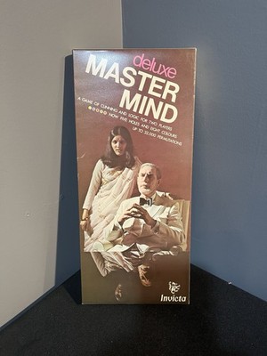 Vintage Deluxe Mastermind Game Open Box New! Free Shipping!
