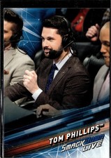 2019 Topps WWE SmackDown Live #53 Tom Phillips