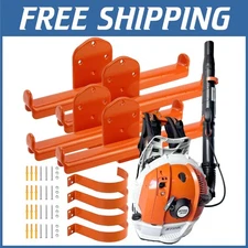 Heavy Duty Backpack Blower Hanger - 4 Pack