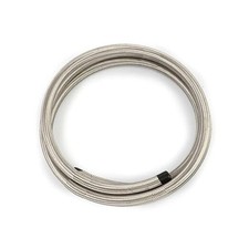 6ft -6AN Braided Line, PTFE, Stainless Steel
