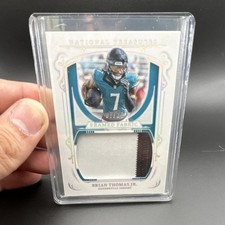 Panini National Treasures Framed Fabric Brian Thomas Jr. Jaguars #FF-BTJ 2024