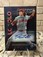 Nick Lodolo 2020 Bowman Platinum Auto TOP-92 Reds