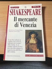 SHAKESPEARE IL MERCANTE DI VENEZIA TASCABILI NEWTON 1990