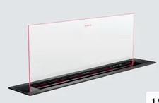 Neff N90 80cm Clear Glass Downdraft Hood - Black I88WMM1S7B