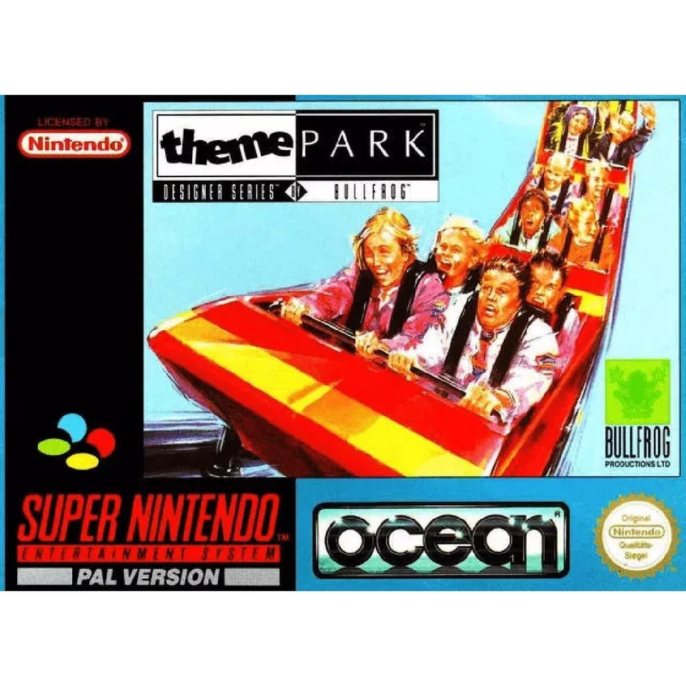 Jeu Snes Theme Park - Photo 1/1