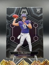 JJ McCarthy RC Vikings 2024 Panini Mosaic - Rookies J.J. McCarthy #310 (RC)
