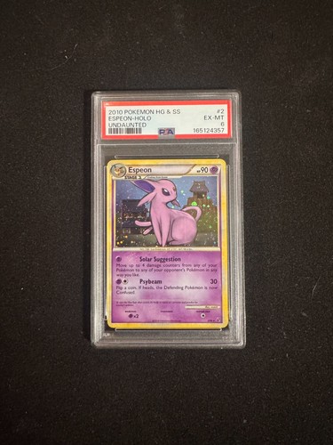 Espeon graded PSA 6 for sale on eBay
