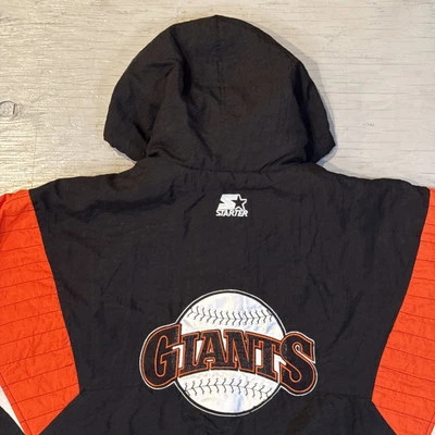 Vintage 90s Starter MLB San Francisco Giants Pullover 1/2
