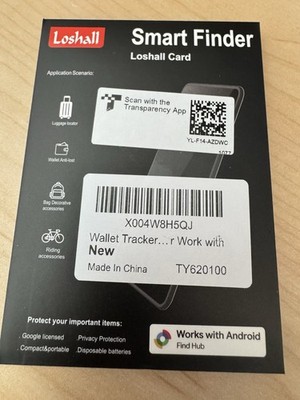 Loshall Card Smart finder For Android Find hub